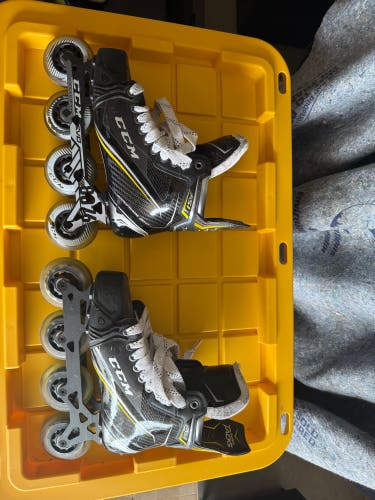 Lightly Used CCM Super Tacks AS1 Inline Skates Regular Width Size 7.5 (Used)