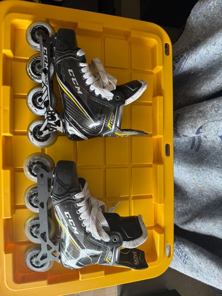 Lightly Used CCM Super Tacks AS1 Inline Skates Regular Width Size 7.5 (Used)