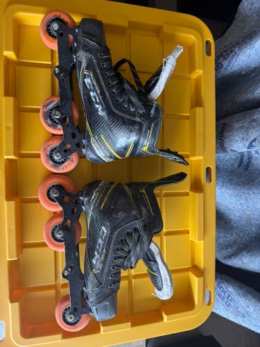 CCM Tacks 9370R Inline Skates Regular Width Size 7 (Used) - Rough, heavily used