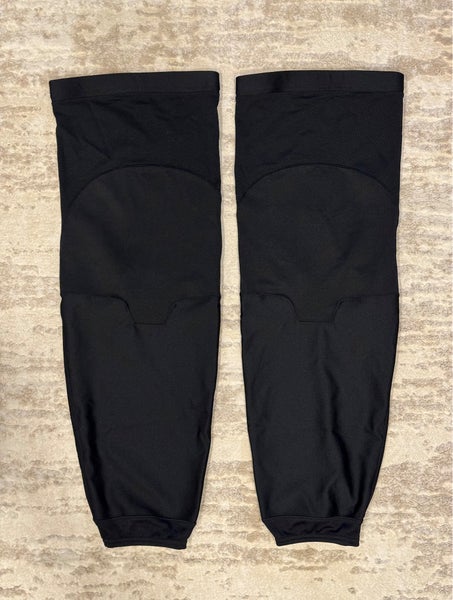 Adidas Hockey Socks NHL Pro Stock Adult XL Black Practice Solid