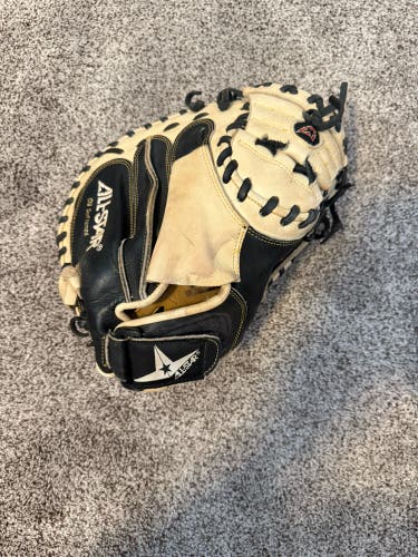Used All Star CM3100SBT RH Catcher's Baseball Glove 33.5" (Used)