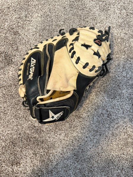 Used All Star CM3100SBT RH Catcher's Baseball Glove 33.5" (Used)