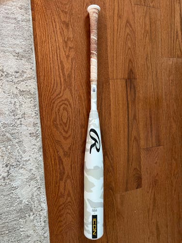 2025 Rawlings Icon Composite USSSA Certified Bat (-8) 23 oz 31" (Used)