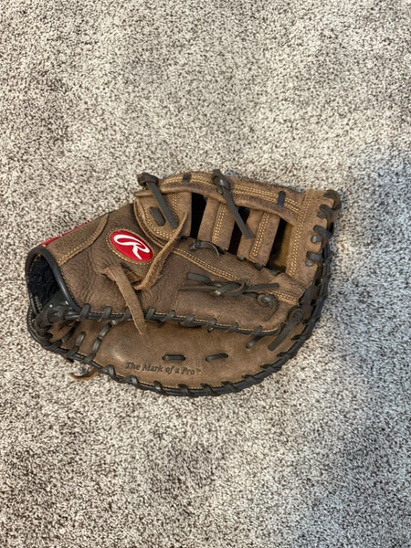 Used Rawlings Player Preferred RH First Base Baseball Glove 12.5"