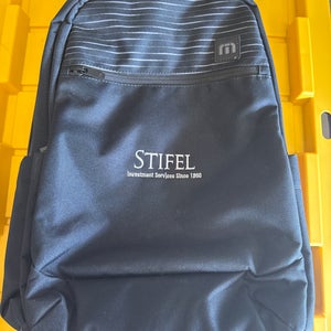 Black Adult Unisex Small / Medium Travis Matthew Backpack (New) Unused w/o tags