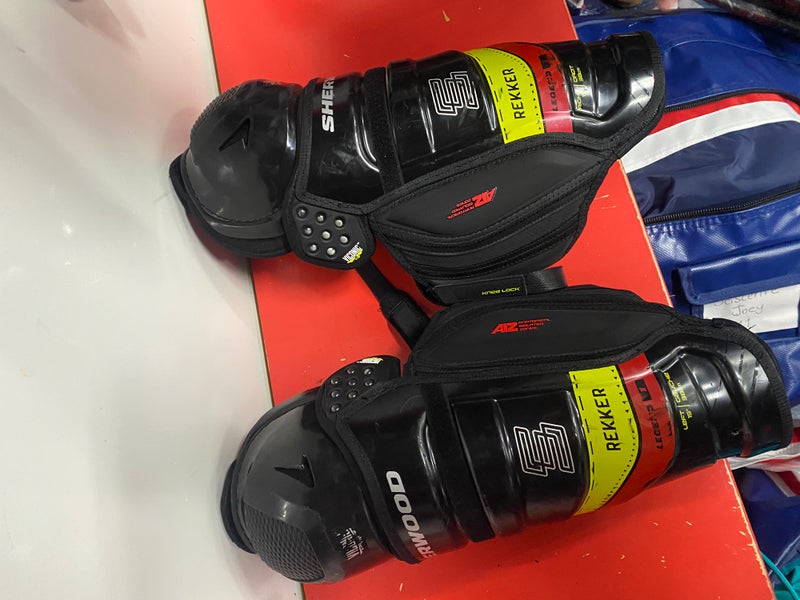 Sherwood shin pads (used like new)