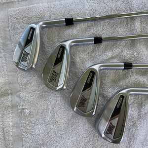 Men's 2024 PXG BLACK OPS Right Handed Iron Set Regular Flex (4 Clubs) #7 - #9, PW Steel Shaft (Used)