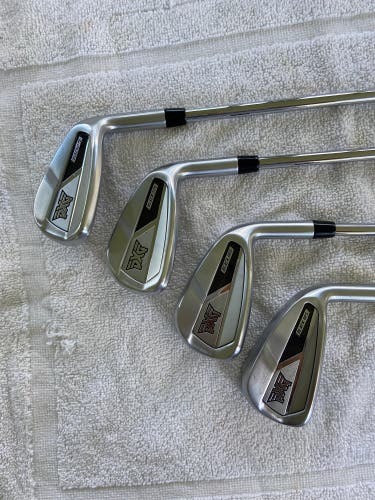 Men's 2024 PXG BLACK OPS Right Handed Iron Set Regular Flex (4 Clubs) #7 - #9, PW Steel Shaft (Used)