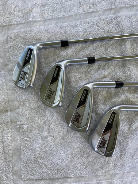 Men's 2024 PXG BLACK OPS Right Handed Iron Set Regular Flex (4 Clubs) #7 - #9, PW Steel Shaft (Used)