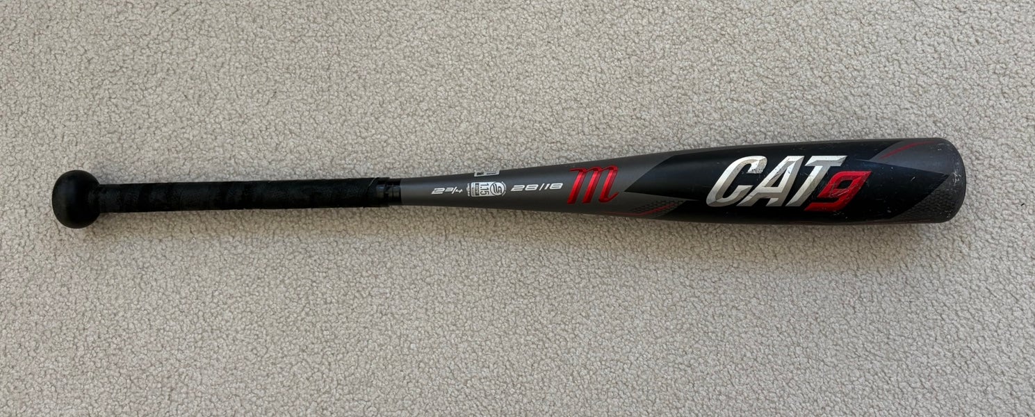 Marucci CAT9 Alloy USSSA Certified Bat (-10) 18 oz 28" (Used)
