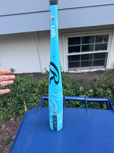 Rawlings Clout AI Alloy USABat Certified Bat (-10) 21 oz 31" (Used)