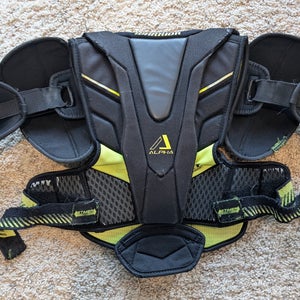 Used Large Junior Warrior Alpha DX Shoulder Pads