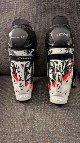 Junior CCM Jetspeed FT680 13" Shin Pads (Used)