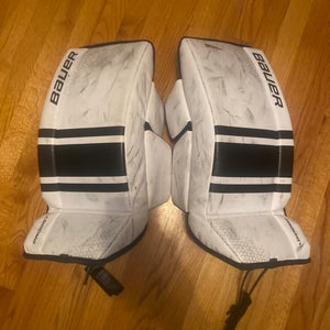 Medium Bauer GSX Prodigy Goalie Leg Pads (Used) Youth Medium - 22 + 1 Inch