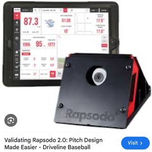 (Used)Rapsodo 2.0 hitting and pitching