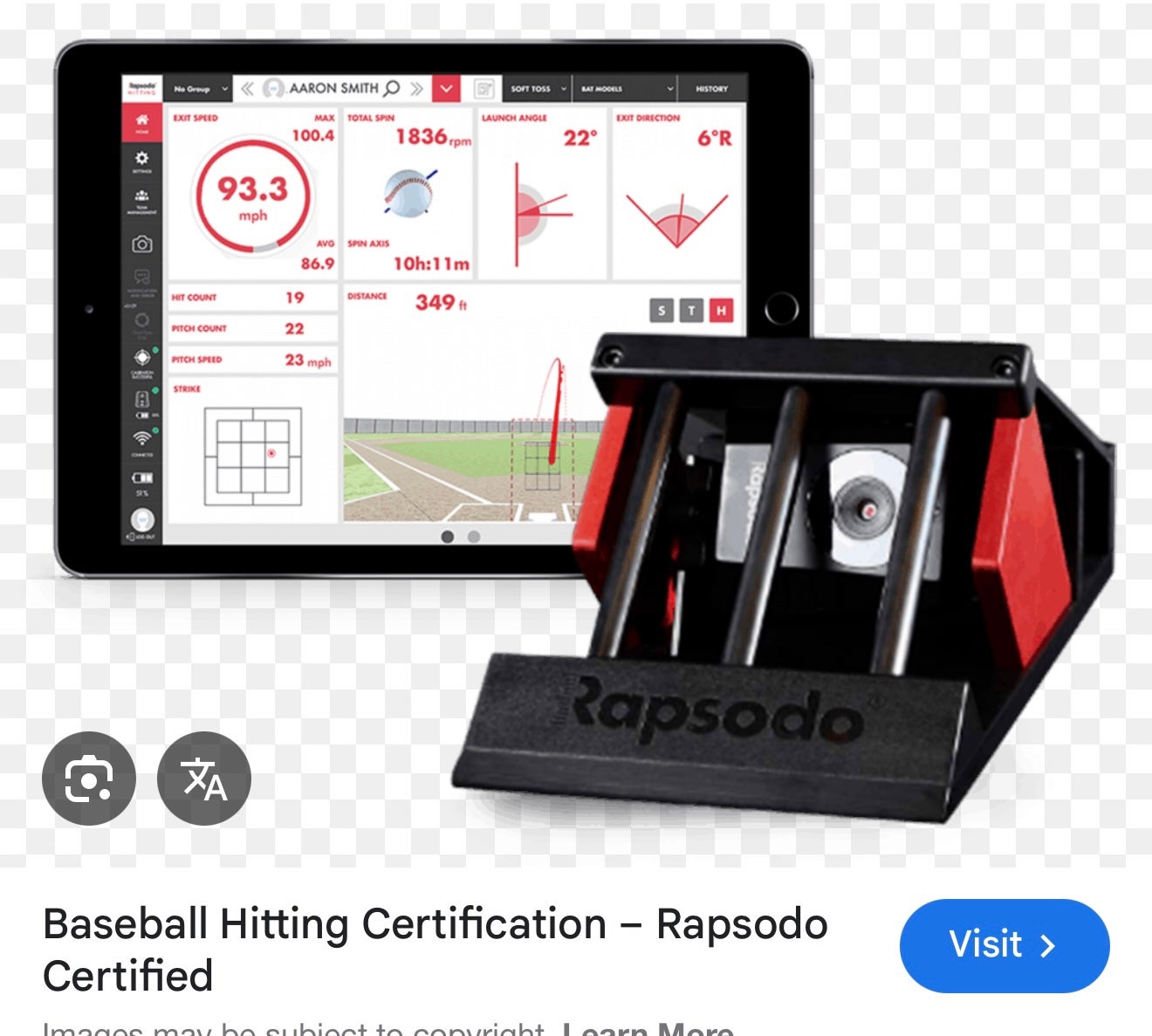 【MAX】Rapsodo Pitching 2.0 ラプソード MAX】Rapsodo Pitching 2.0 ラプソード MAX】Rapsodo Pitching