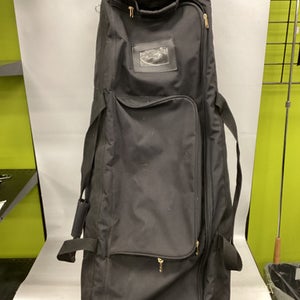 Used GOLF TRAVEL BAG WHEELED Travel Bag Black 11851-S000037505