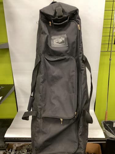 Used GOLF TRAVEL BAG WHEELED Travel Bag Black 11851-S000037505