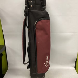 Used INESIS SUNDAY BAG Mens Stand Bag Maroon 11851-S000037497