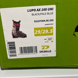 Mondo 29 & 29.5 Men's Dalbello LUPO AX 100 Alpine Touring Ski Boots Medium Flex (New)