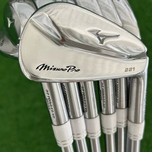 Mizuno Pro 221 Forged Iron Set 4-P / Project X LS 6.0 Stiff