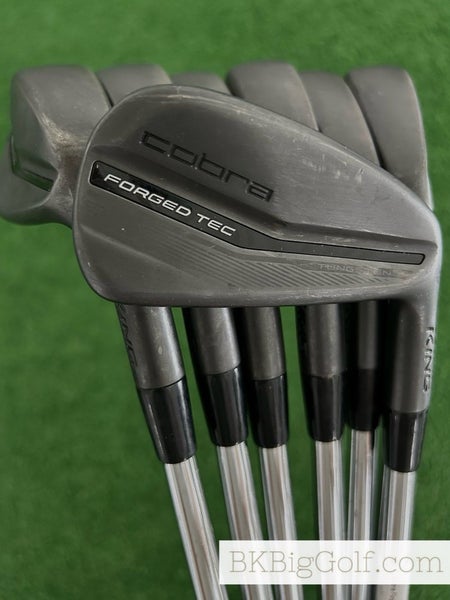 Cobra King Forged Tec 23 Black Iron Set 4-P / KBS $-Taper 120 Stiff