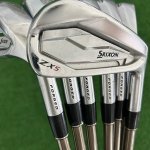 Srixon ZX5 Forged Iron Set 4-P / Recoil F3 Regular Graphite