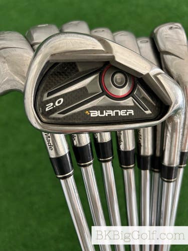 Taylormade Burner 2.0 Iron Set 4-A / True Temper 85 Stiff