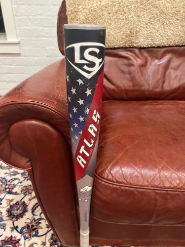 2025 Louisville Slugger Atlas Alloy BBCOR Certified Bat (-3) 27 oz 30" (Used)