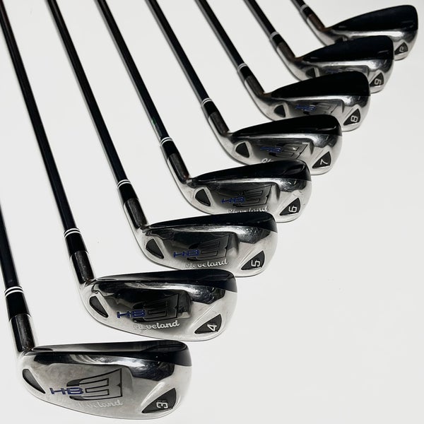 Cleveland Launcher HB3 3-9, PW Right Handed Senior Flex Graphite Shafts