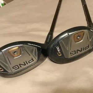 Men's Ping G400 Left Hand Hybrid Regular Flex 3H & 4H (Used)