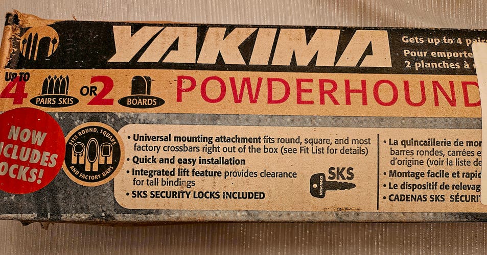 Yakima Powderhound Ski Rack for Auto