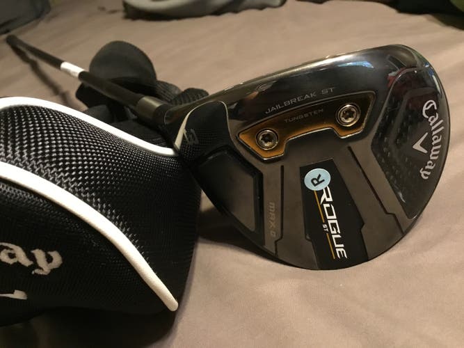 Callaway Rogue ST Max Draw Left Hand Fairway Wood Regular Flex 3 Wood (Used)
