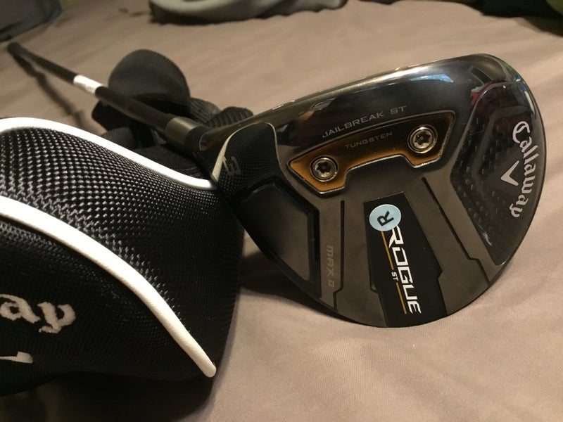 Callaway Rogue ST Max Draw Left Hand Fairway Wood Regular Flex 3 Wood (Used)