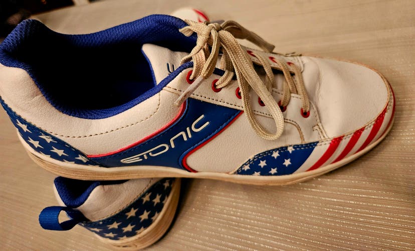 Size M 10.0 (W 11.0) Etonic Golf Shoes (Used)
