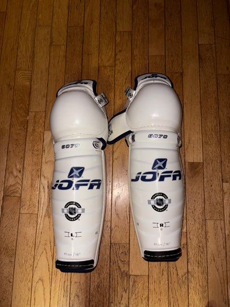 Senior Jofa 6070 16" Shin Pads Vintage Pro Stock (Used)