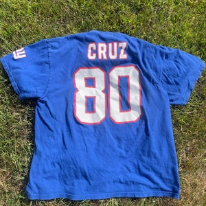 Victor Cruz UMass NY Giants jersey shirt XL