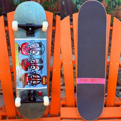 Deathwish Skateboards Julian Davidson Chatman Complete Skateboard Venture Trucks