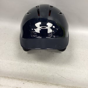 Used Under Armour CHARGED Batting Helmet No Mask Navy Blue SM 11851-S000037406