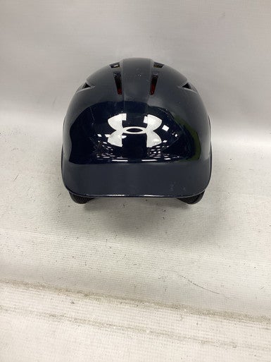 Used Under Armour CHARGED Batting Helmet No Mask Navy Blue SM 11851-S000037406
