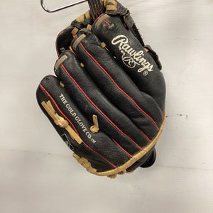 Used Rawlings HIGHLIGHT BB/SB Glove RH Throw Black 10 1/2" 11851-S000037402