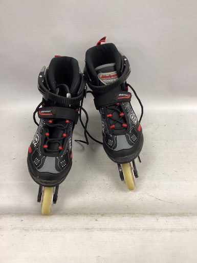 Used Bladerunner PHOENIX Junior Rec Fitness Skates Black Adjustable 11851-S000037455