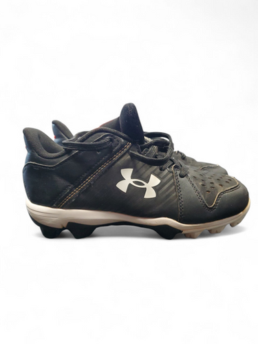 Used Under Armour LEADOFF CLEATS BB/SB Cleats Black Junior 01.5 11863-S000023734