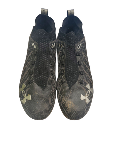Used Under Armour Adult FB Cleats Black Senior 10 11863-S000023741