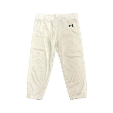 Used Under Armour BB/SB Pant Boys White LG 11406-S000106697