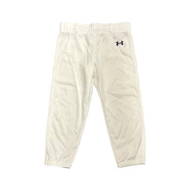 Used Under Armour BB/SB Pant Boys White LG 11406-S000106697