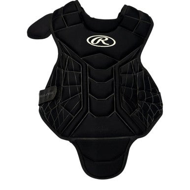 Used Rawlings Catchers Chest Protector Black Youth 11406-S000106626