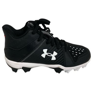 Used Under Armour LEADOFF BB/SB Cleats Black Junior Size 1.5 11406-S000106753