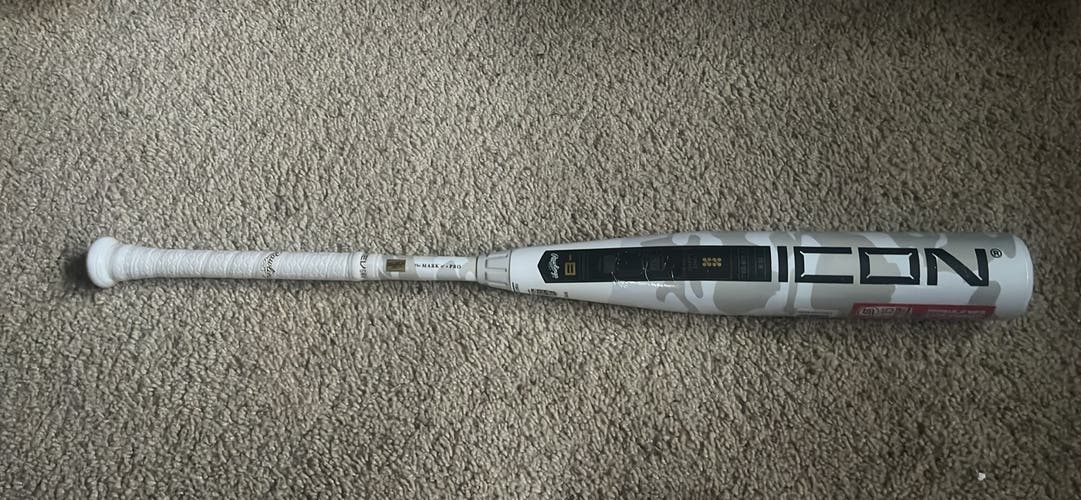 2025 Rawlings Icon Composite USSSA Certified Bat (-8) 22 oz 30" (New)