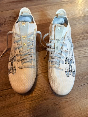 Men's Size M 8.0 (W 9.0) Under Armour Blur Smoke 2.0 Low Top (Used)